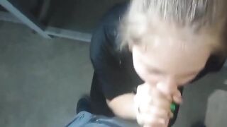 Embarrassed to suck dick and cummed in mouth - for good grades [Russian girl]