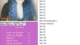 Hot Omegle Strip Tease: Bare All in Explicit Show
